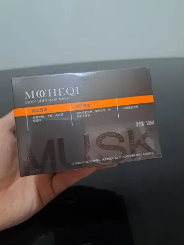 Mocheqi Musk Máscara 500ml com óleo de argan Profissional