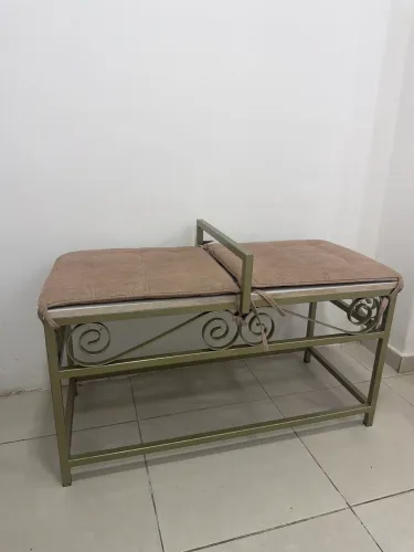 BANCO DOIS LUGARES FERRO BATIDO