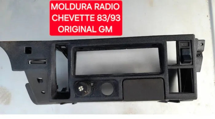 CP-100 Moldura Painel Radio Ar Chevette Chevy Marajo 83 a 93 Original GM