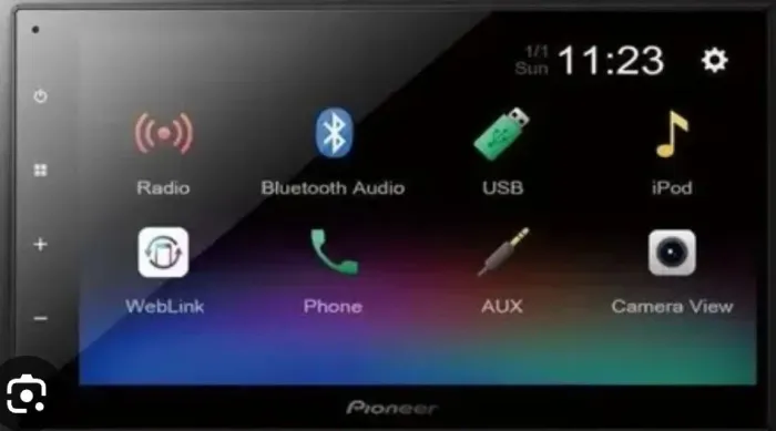 Multimídia pioneer com defeito