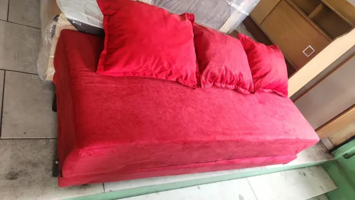 Sofanete vermelho promoção
