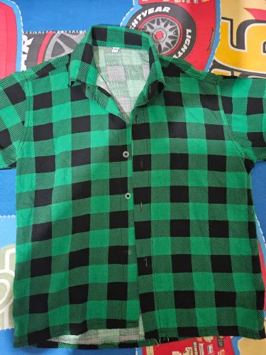 Camisa xadrez menino 