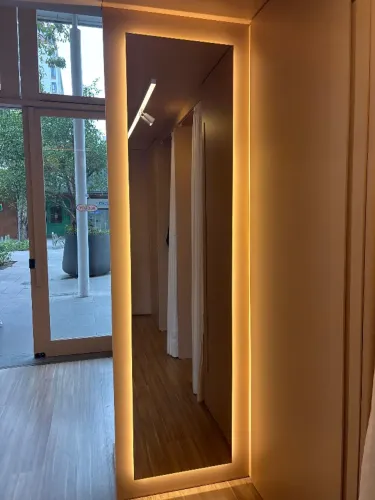 Espelhos grande com led 