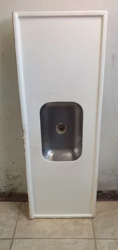 Pia de cozinha com cuba 150 cm