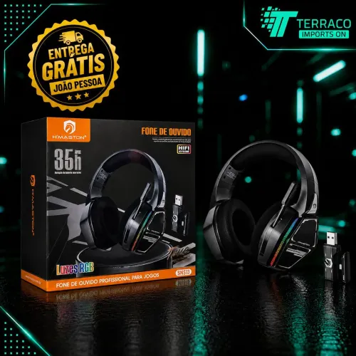HEADSET GAMER HMASTON RGB SNS13