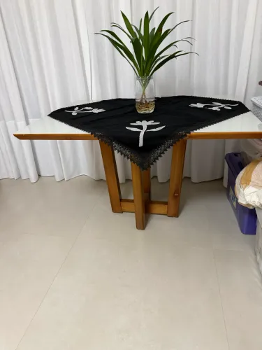 OPORTUNIDADE- MESA off white 1,20 x 90 cm