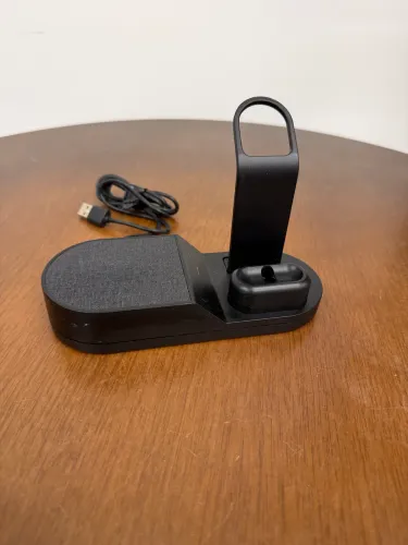Carregador Sem Fio Induçao Para Iphone Apple Watch Airpods