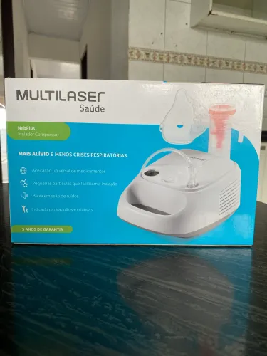Inalador Compressor Nebplus multilaser