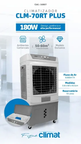 Climatizador 70 lt