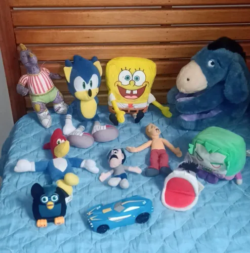 Lote de pelúcias 