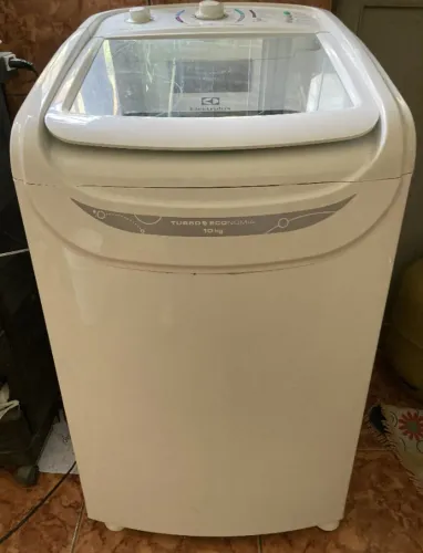 Máquina de Lavar Electrolux 10kg LTD11 (Não Centrifuga / Para Conserto ou Peças)