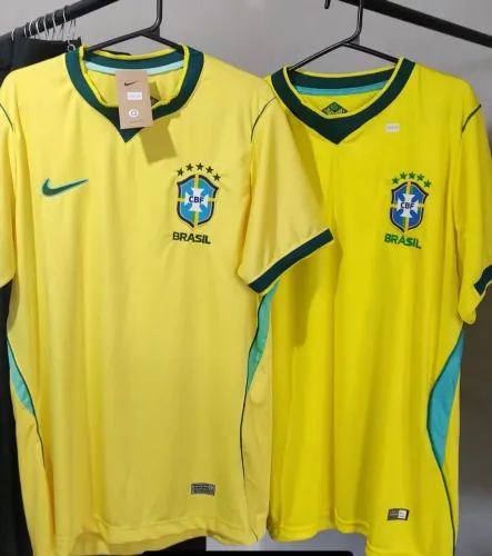 Camisa Brasil Nacional torcedor/jogador - G, GG (escolher modelo e tamanho pelo chat)