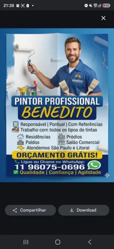 PINTOR GUARUJA- SANTOS E SÃO PAULO