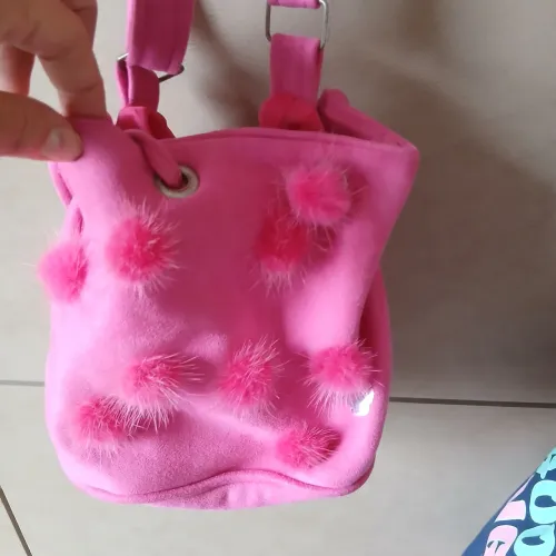 Bolsinha infantil + arco