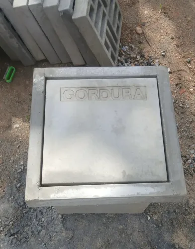 Caixa de Gordura | CONCRETO | Completa
