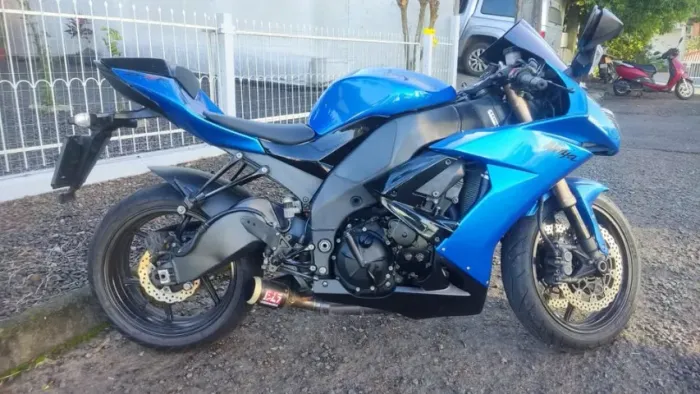 Kawazaki Ninja ZX-10R Azul 1000cc 200cv