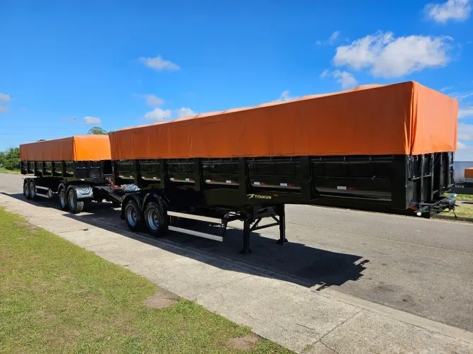 Rodocaçamba NOMA Titanium Ano 19 Dolly Rebaixado Rodado Disco 35m³ na lata