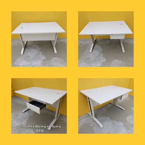 Mesa escritorio 1.20x80 com gaveta
