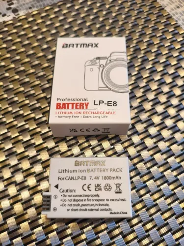 Bateria Lpe8 para Canon T3i T4i T5i