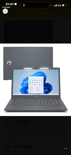 Notebook NOVO