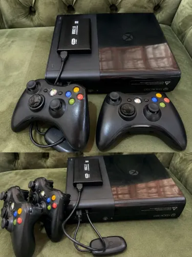 Xbox one 360 + 50 jogos