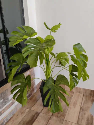Vaso de planta artificial