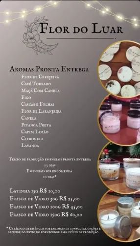Velas aromáticas