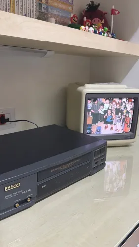 Videocassete Philco VHS HQ 4 Cabeças Auto Head Cleaning