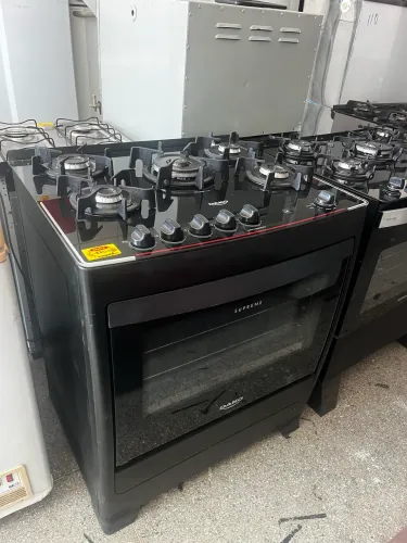 Fogão mesa de vidro