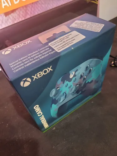 Controle camuflado Xbox Series