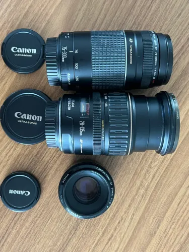 Kit lentes para Canon