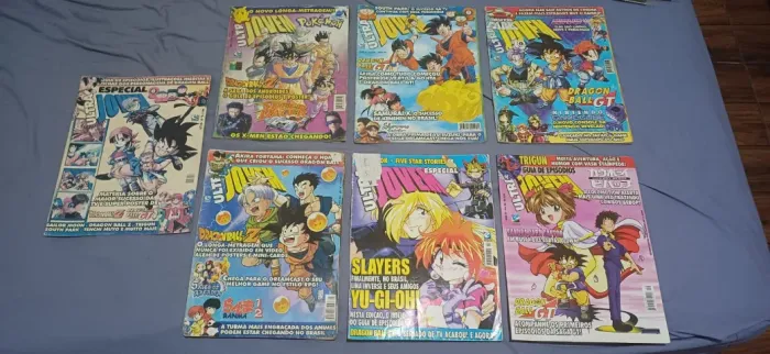 Revista Ultra Jovem - Defeitos - Dragon Ball, Nintendo, Saurai x, Ranma, Sakura, Yu-Gi-Oh!