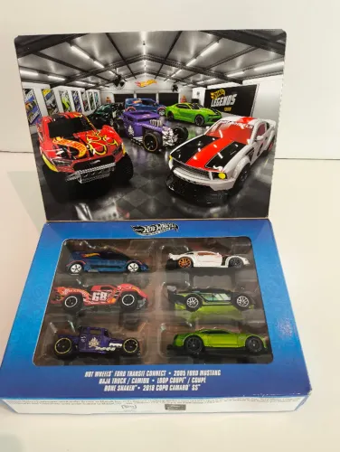 Hot Wheels Legends Multipack 6 Carrinhos Lacrado Original Mattel