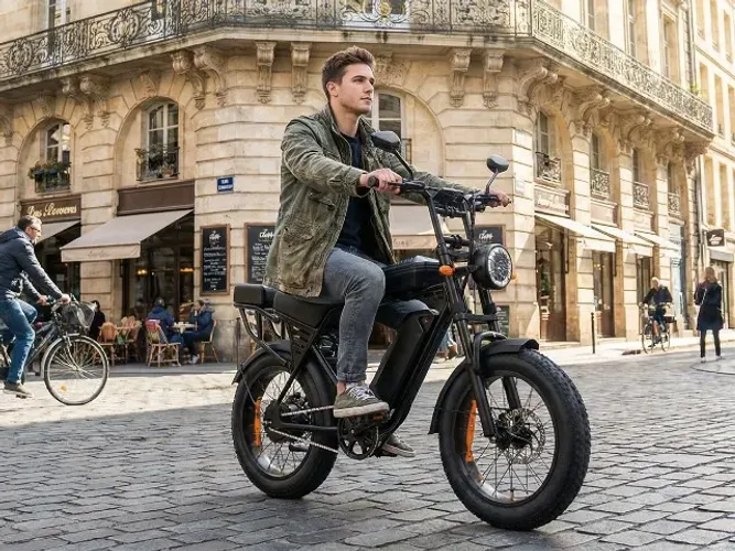 X5 bicicleta Moto elétrica, motor 750W