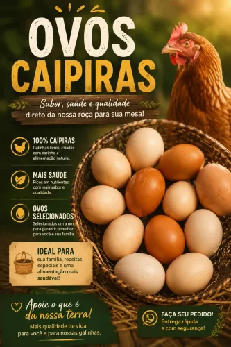Ovos caipiras 