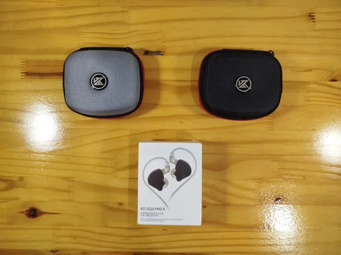 Fone Profissional KZ ZS10 Pro X - grátis bag - Lacrado!