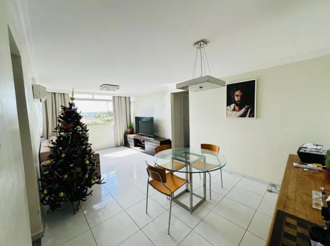 Apartamento na Iputinga com mobília Fixa, 3 quartos e vista livre.