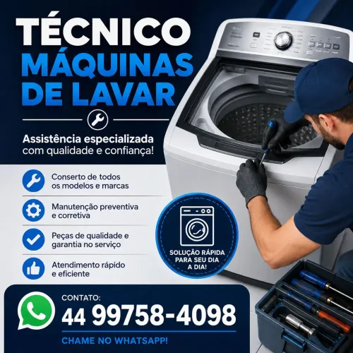 Técnico Em Máquinas de Lavar 