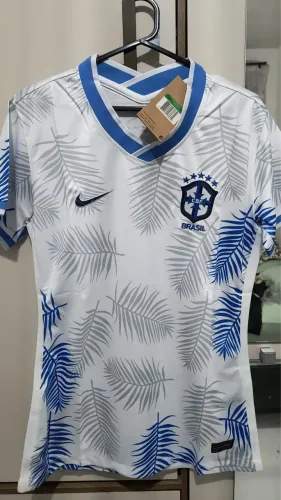 Camisa do Brasil baby look