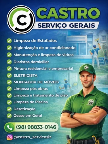 SERVIÇO GERAIS E MANUTENÇÃO