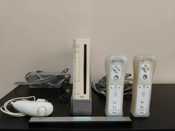 Nintendo Wii com jogos