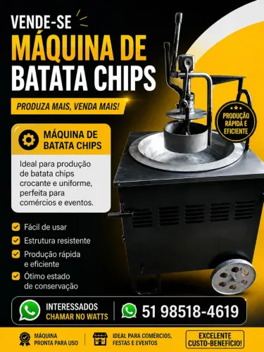 Fritadeira de batata Chips