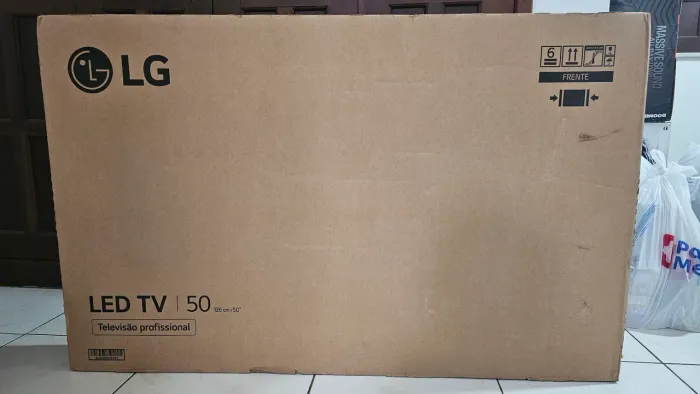 LG Smart TV 50" 50AU801COSA UHD 4K Lacrado com NF e Garantia