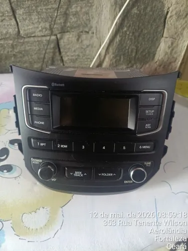 Som multimídia carro HB20 