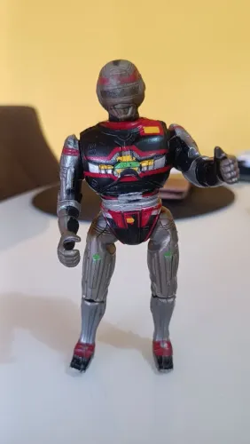 Boneco Spielvan Jaspion 2 Robocop - 1988 - Glasslite 