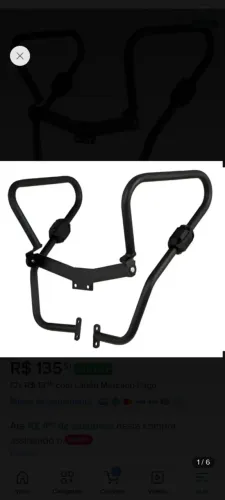 Protetor de carenagem bross 150