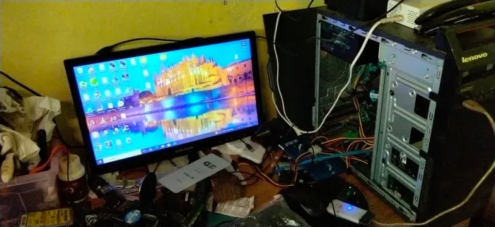 Cpu monitor teclado e mousse valor 600 reias 