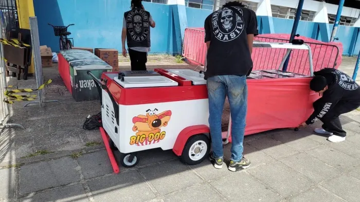 carrinho de hot dog