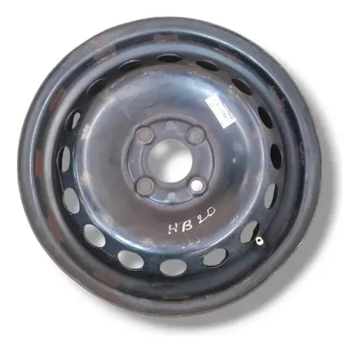Roda De Ferro Aro 14 Hb20 Preto