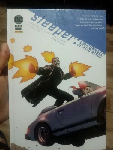 Reservada Hq Sleeper: Espionagem de Alto Risco vol.2 Ed. de Luxo (lacrado)